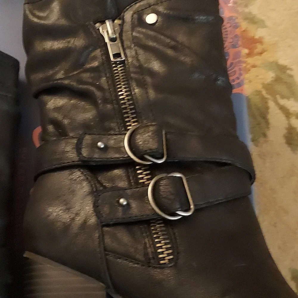 Carlos Santana paisley black boots - Picture 7 of 9